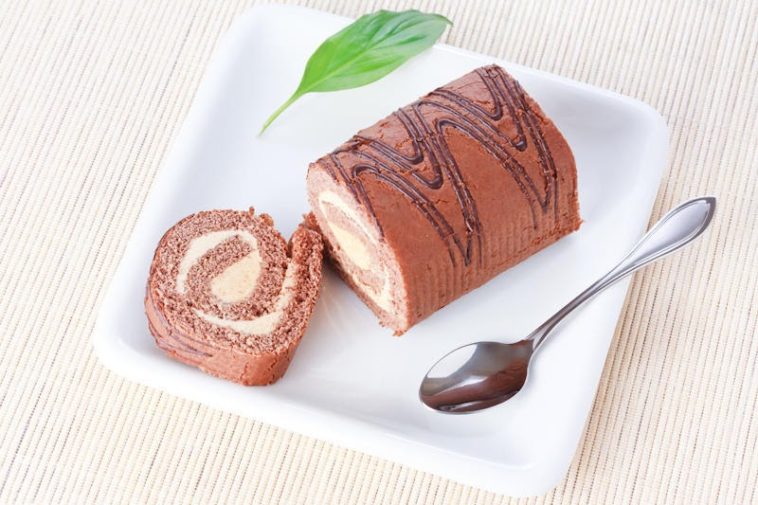Receita de enrolado de chocolate para diabéticos