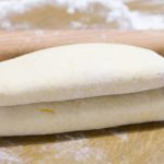 Folded puff pastry