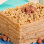 Bolo de Pavê de Amendoim