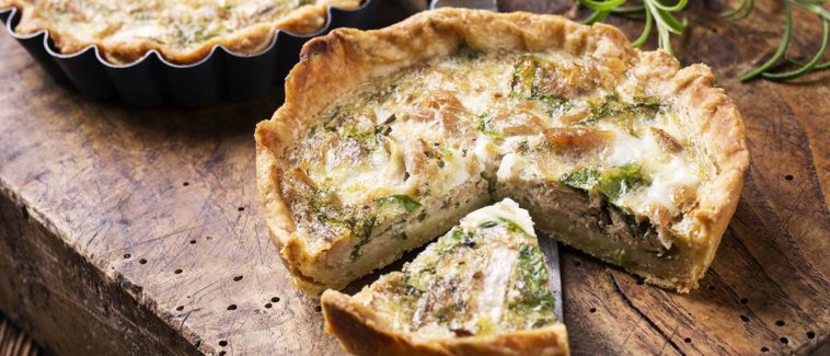 Torta Salgada de Atum e Queijo