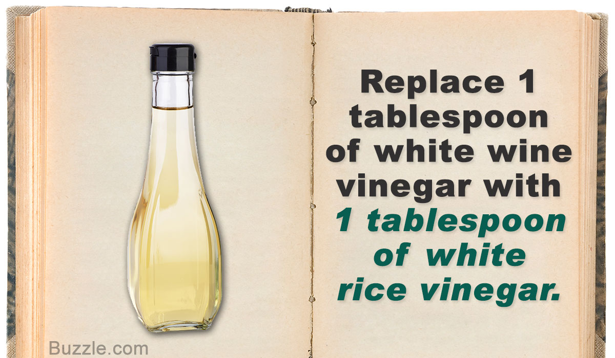 Rice vinegar substitute