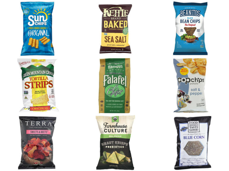 What are the healthiest chips?