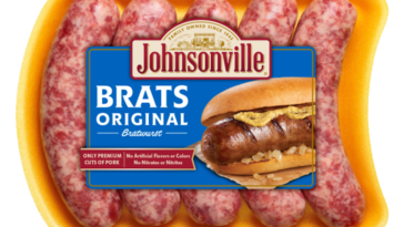 Are Johnsonville brats beef or pork?