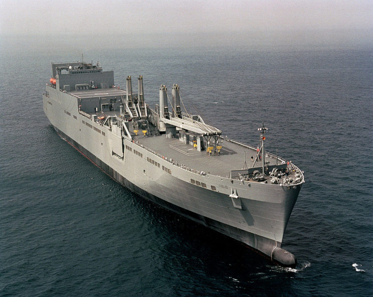 Are USNS ships armed?