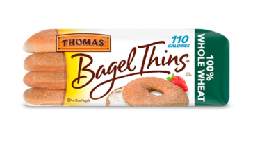 Are bagel thins healthier?