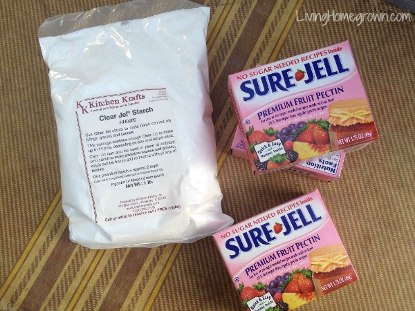 Are clear jell and Sure Jell the same?