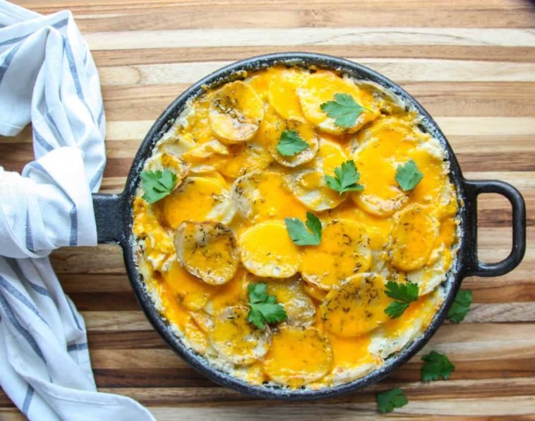 Are gratin potatoes?