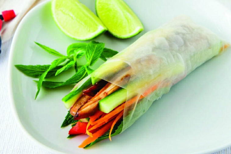 Are rice paper rolls healthy?
