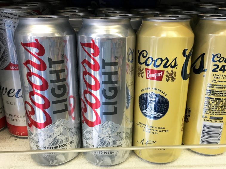 Are soda cans thicker than beer cans?