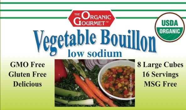 Are there low sodium bouillon cubes?