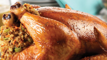 Are you supposed to eat chicken stuffing?