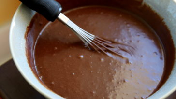 Can I beat fudge with electric mixer?