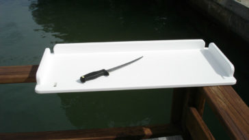 Can I clean my fish on the boat?