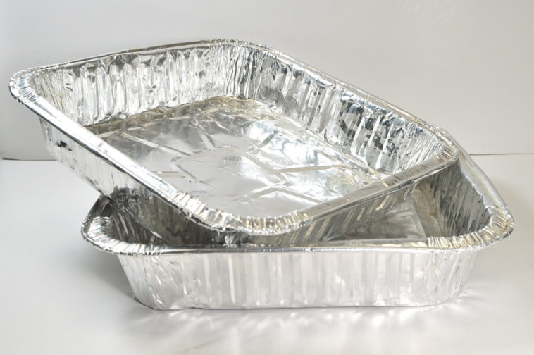 Can I cover cake with foil while baking?