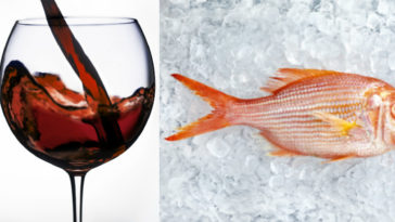 Can I drink red wine with fish?