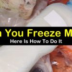 Can I freeze milk?