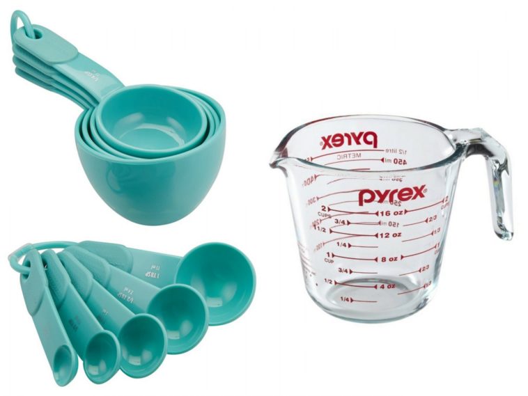 Can I measure oil in a dry measuring cup?