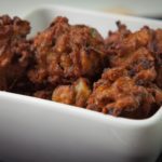 Can I microwave onion bhaji?