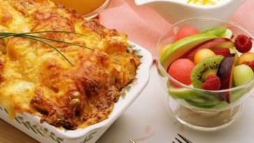 Can I prepare a casserole the night before?