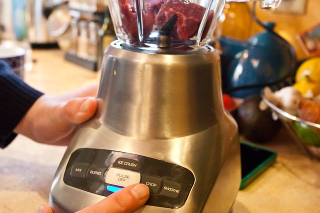 Can I put chicken in a blender?