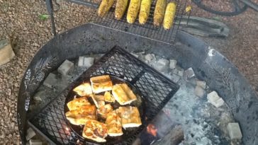 Can I season cast iron over a fire?