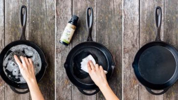 Can I season cast iron with grapeseed oil?