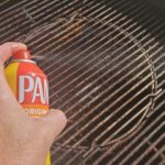 Can I spray Pam on my grill?