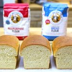 Can I substitute all-purpose flour for bread flour in a bread machine?