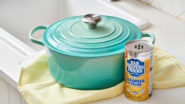 Can I use Bar Keepers Friend on cast iron grates?