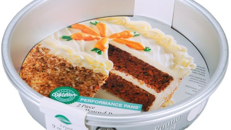 Can I use a 10 inch cake pan instead of 9?