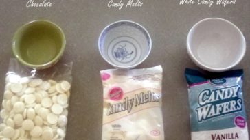 Can I use white chocolate instead of candy melts?