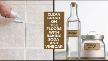 Can baking soda damage tile?