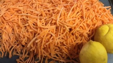 Can carrots be sun dried?