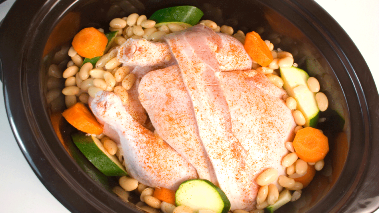 Can cooker frozen chicken?