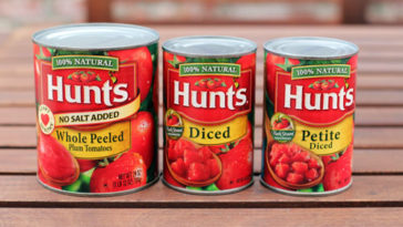 Can sizes for diced tomatoes?