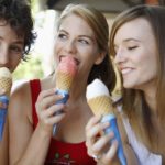 Can we eat ice cream in fast?