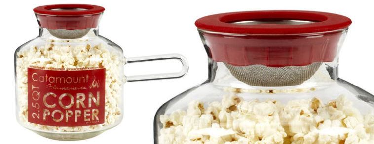 Can you add butter to a silicone popcorn popper?