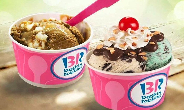 Can you buy a tub of Baskin-Robbins ice cream?