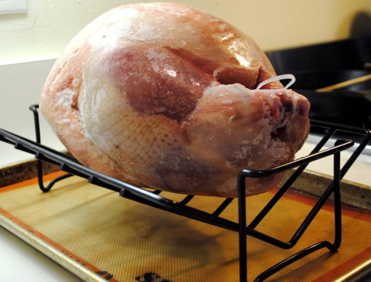 Can you cook a turkey crown from frozen?