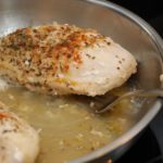 Can you cook frozen chicken in a frying pan?