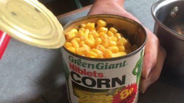 Can you eat Green Giant sweetcorn straight from the tin?