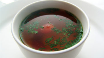 Can you eat beef consomme?