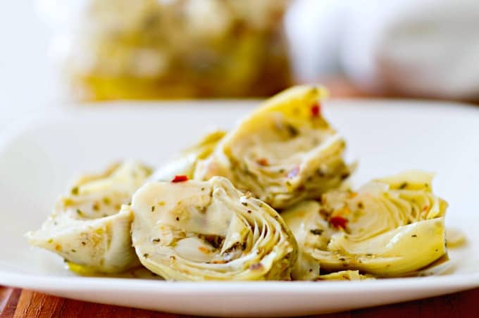 Can you eat marinated artichoke hearts out of the jar?