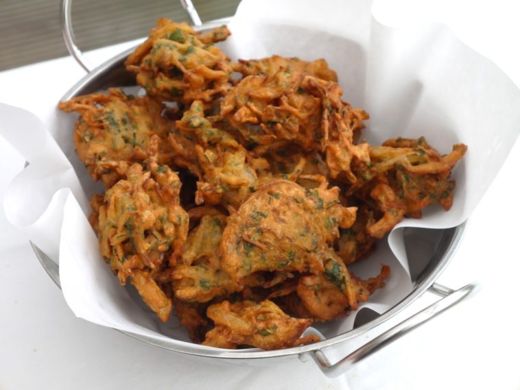 Can you eat onion bhajis without cooking?