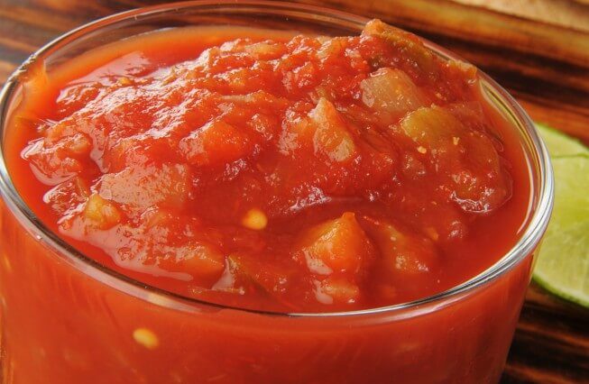 Can you eat picante sauce like salsa?