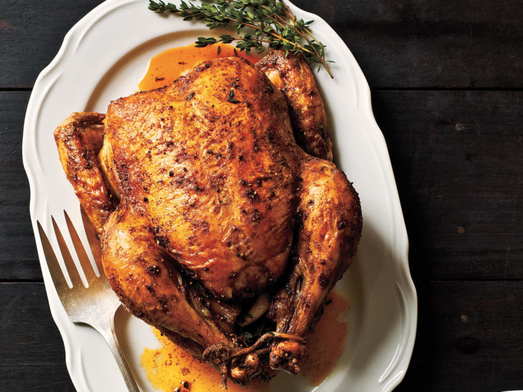 Can you fry a roasting chicken?