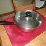 Can you fry chicken in a stainless steel pan?