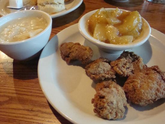 Can you get chicken livers at Cracker Barrel?
