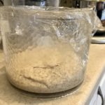 Can you let dough rise in a metal bowl?