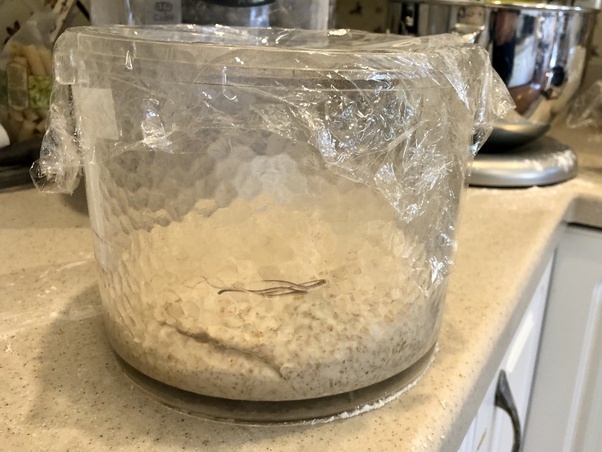 Can you let dough rise in a metal bowl?